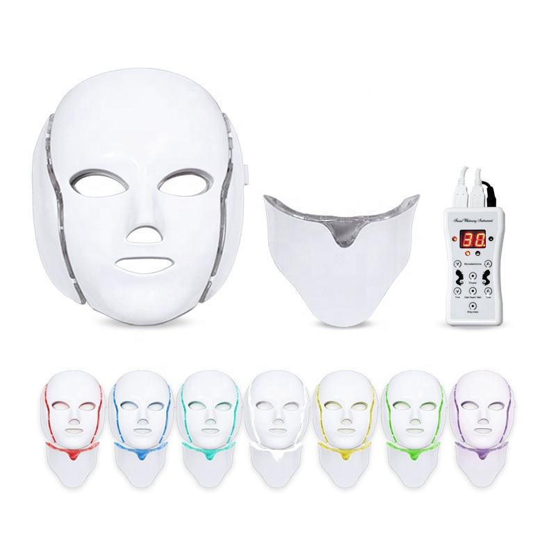 Home LED photon therapy mask skincare device